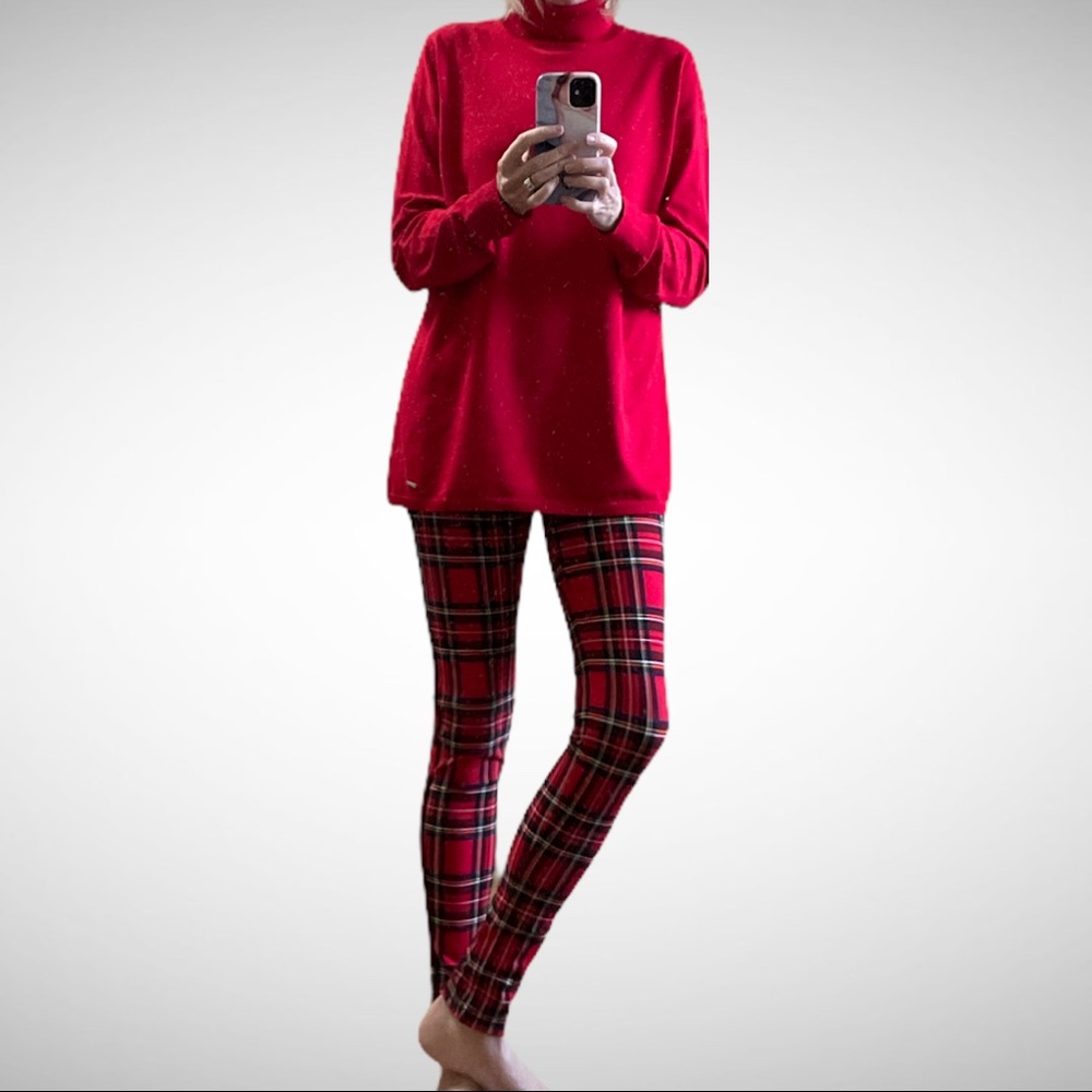 Taifun Red Turtleneck Sweater 8